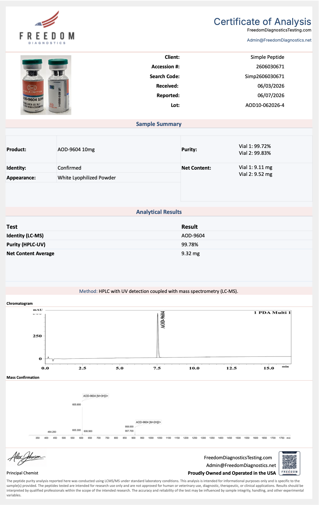 AOD-9604 5MG