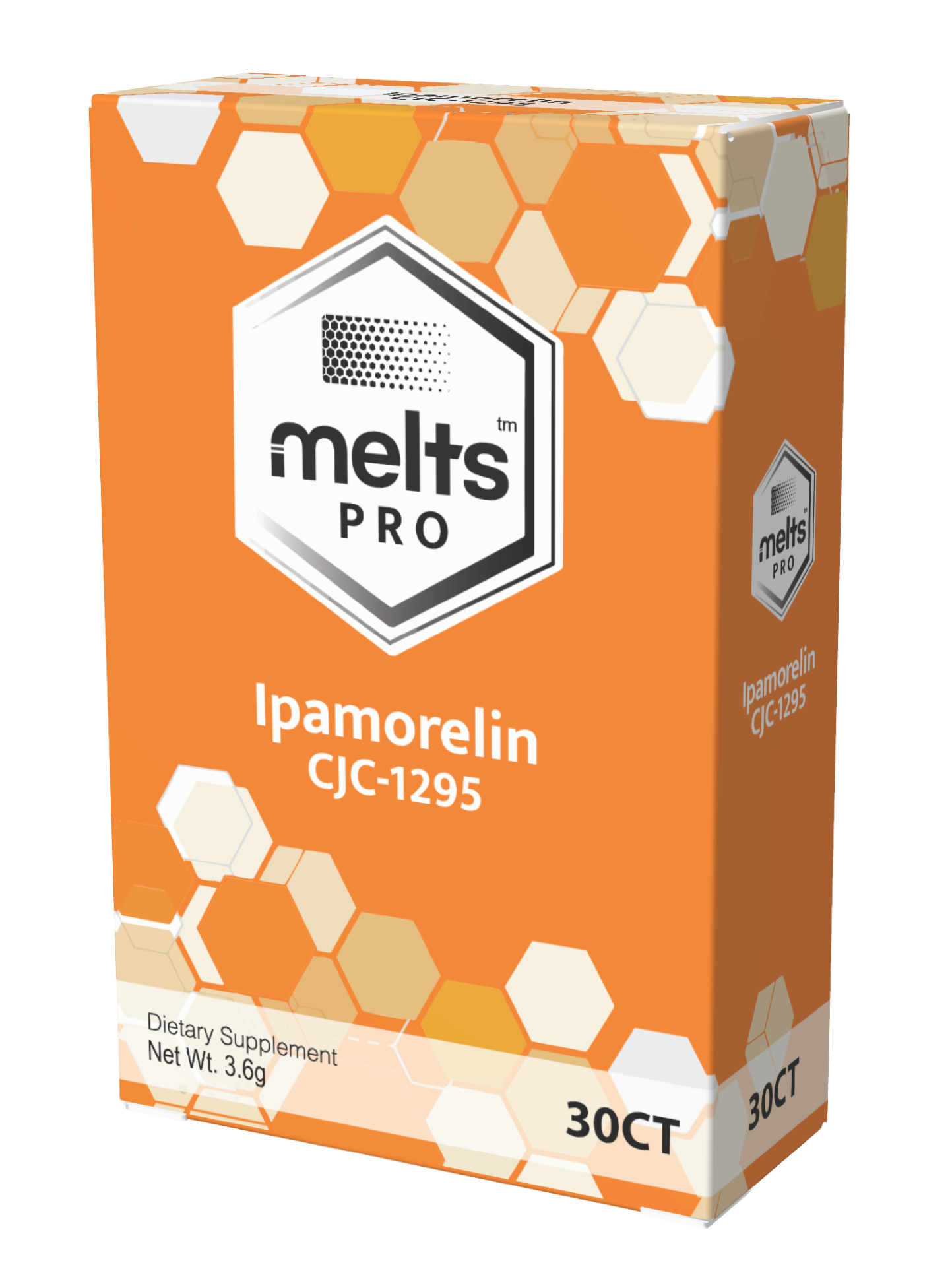 Melts Pro™ Ipamorelin + CJC-1295 Dissolving Strips