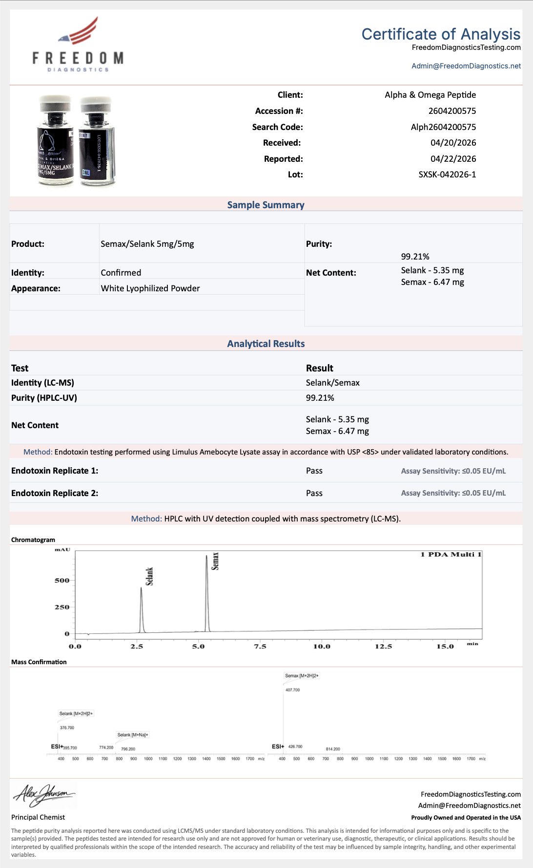 Semax/Selank Blend